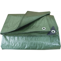 Тент Plandeka Mocna 4X6 м  зеленый 110 г/м² 